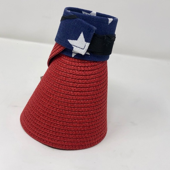 American Flag Rollup Visor - Picture 6 of 7